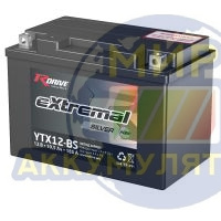 R-DRIVE EXTREMAL SILVER YTX12-BS 10,5Ач 185А