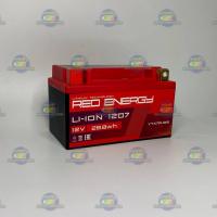 AКБ|мото RED ENERGY 1207 Li-ion 24Вч 2,4Ач 130А (157*87*93)