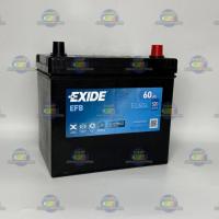 AКБ EXIDE ASIA EFB 60Ач оп 520А 85D23L (230*175*225)