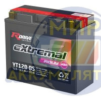 R-DRIVE eXtremal IRIDIUM YT12B-BS 10,5Ач 175А
