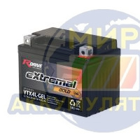 R-DRIVE GOLD YTX4L-GEL 3,2Ач 60А