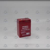 AКБ тяговый GENERAL SECURITY GS 4.5-6 4,5Ач 0,52кг (70*47*105) 6V