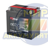 R-DRIVE EXTREMAL SILVER YTX5L-BS 4,6Ач 75А