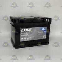 AКБ EXIDE PREMIUM 61Ач оп 600А LB2 (242*175*175) низкий формат