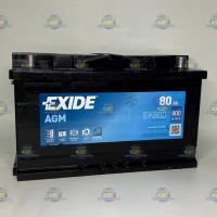 AКБ EXIDE AGM 80Ач оп 800А L4 (315*175*190)