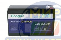 АКБ RongKe RK12-06 LiFePO4 12,8V 6Ач 0,8кг (151*65*94)