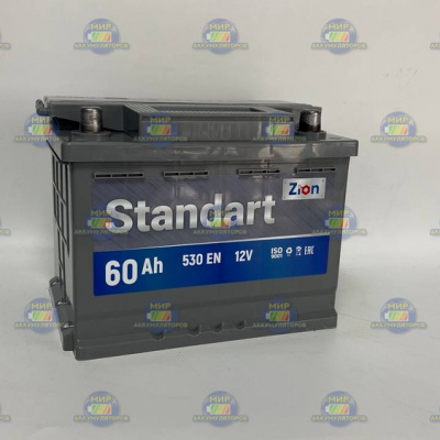 AКБ ZION STANDARD 60Ач пп 530А L2 (242*175*190)