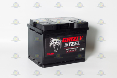 AКБ GRIZLY STEEL 65Ач оп 640А L2 (242*175*190)