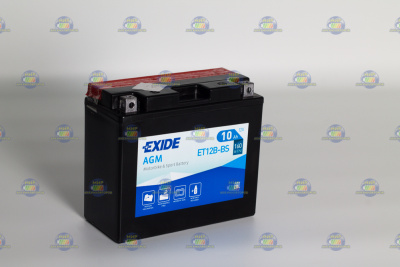 AКБ|мото EXIDE ET12B-BS 10Ач 160А (150*70*130)