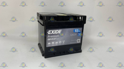 AКБ EXIDE PREMIUM 53Ач оп 540А L1 (207*175*190)