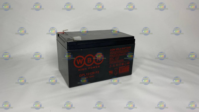 Аккумулятор для ИБП (UPS) WBR GPL 12120 F2 (12В 12Ач) 4,02 кг (151*98*98) AGM