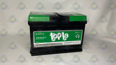 TOPLA AGM STOP&GO 70Ач о.п. 760А L3