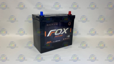 FOXACCUM 50 Ач о.п. 450А B24