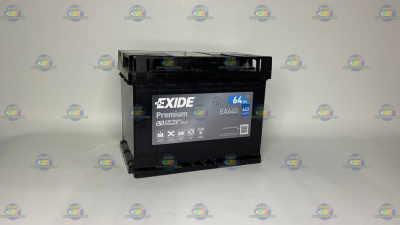 AКБ EXIDE PREMIUM 64Ач оп 640А L2 (242*175*190)