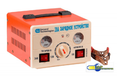 Зарядное устройство GT-BC007 трансформаторное (6V /12V / 24V)