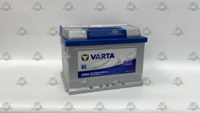 AКБ VARTA BLUE DYNAMIC D59 60Ач оп 540А LB2 (242*175*175) низкий формат
