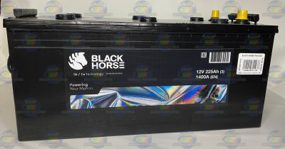 AКБ BLACK HORSE 225Ач о.п. 1400А D6